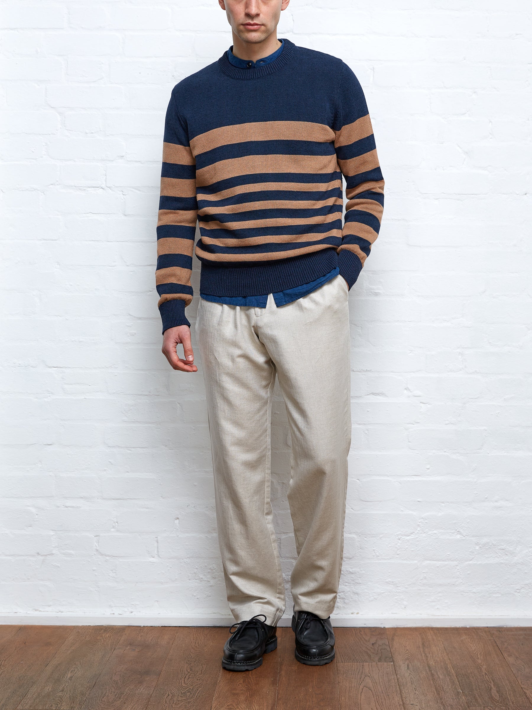 Blenheim Jumper Turner Navy