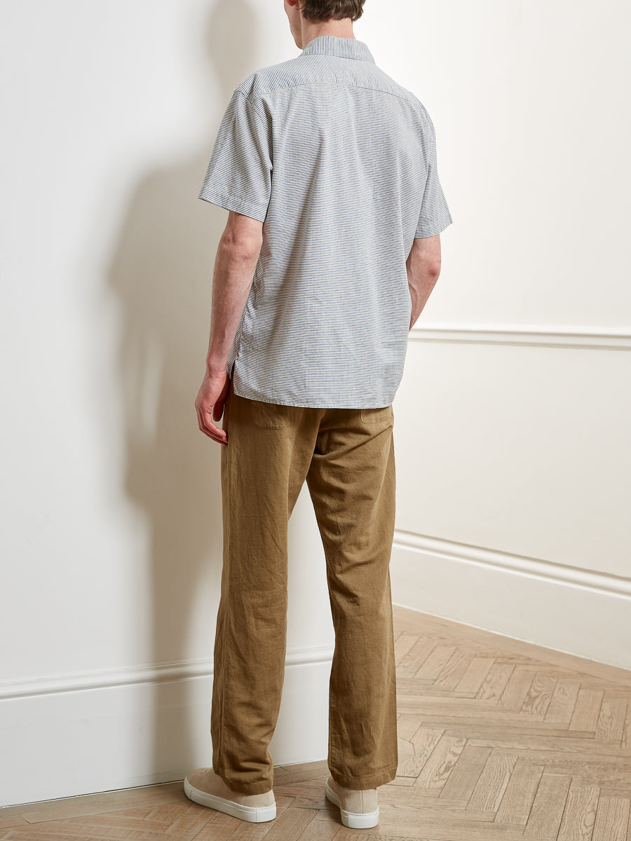Yarmouth Short Sleeve Shirt Bali Blue